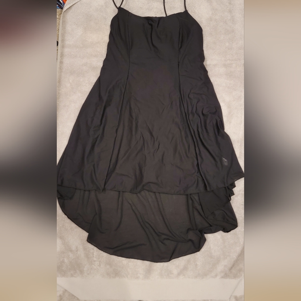 HALARA XL HIGH LOW BLACK DRESS. New Without Tag